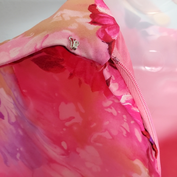 VTG 60s Hot Pink Flower Maxi Dress - US S - Picture 14 of 14